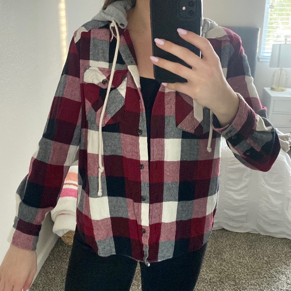 Forever 21 Flannel Sweater